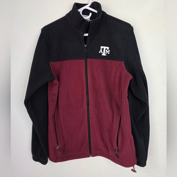 Columbia men's A&M fleece jacket, Size small - Picture 1 of 8